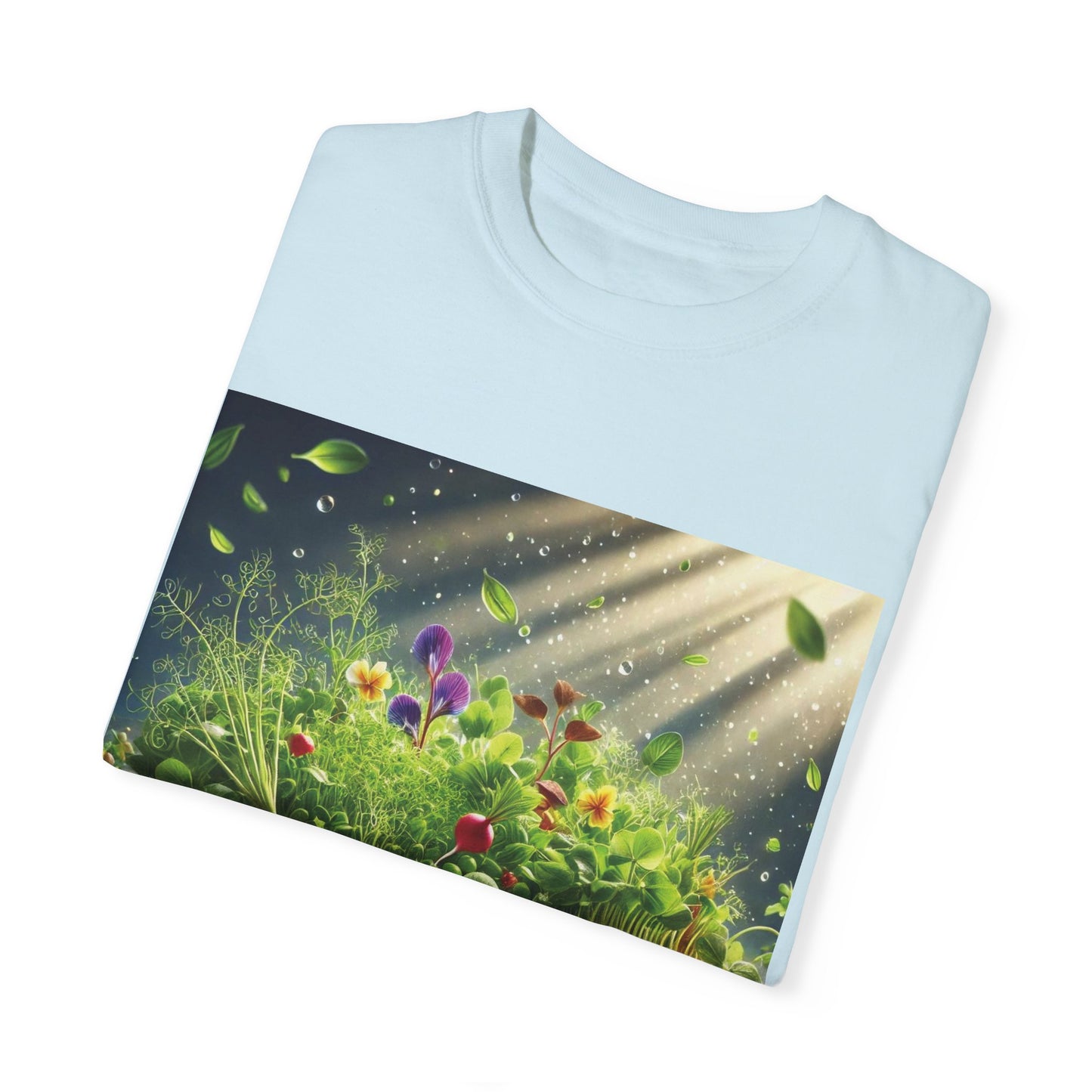 Unisex Garment-Dyed T-shirt - ArtOm_farm™ MICROGREENS