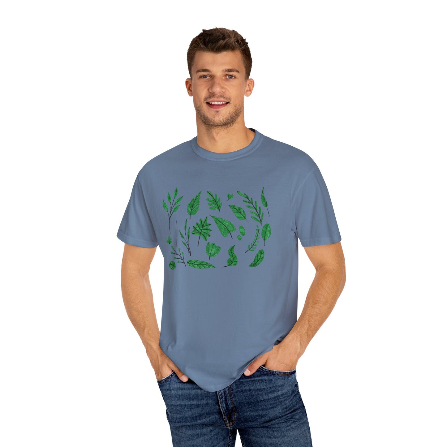 Unisex Garment-Dyed T-shirt - ArtOm_farm™ MICROGREENS