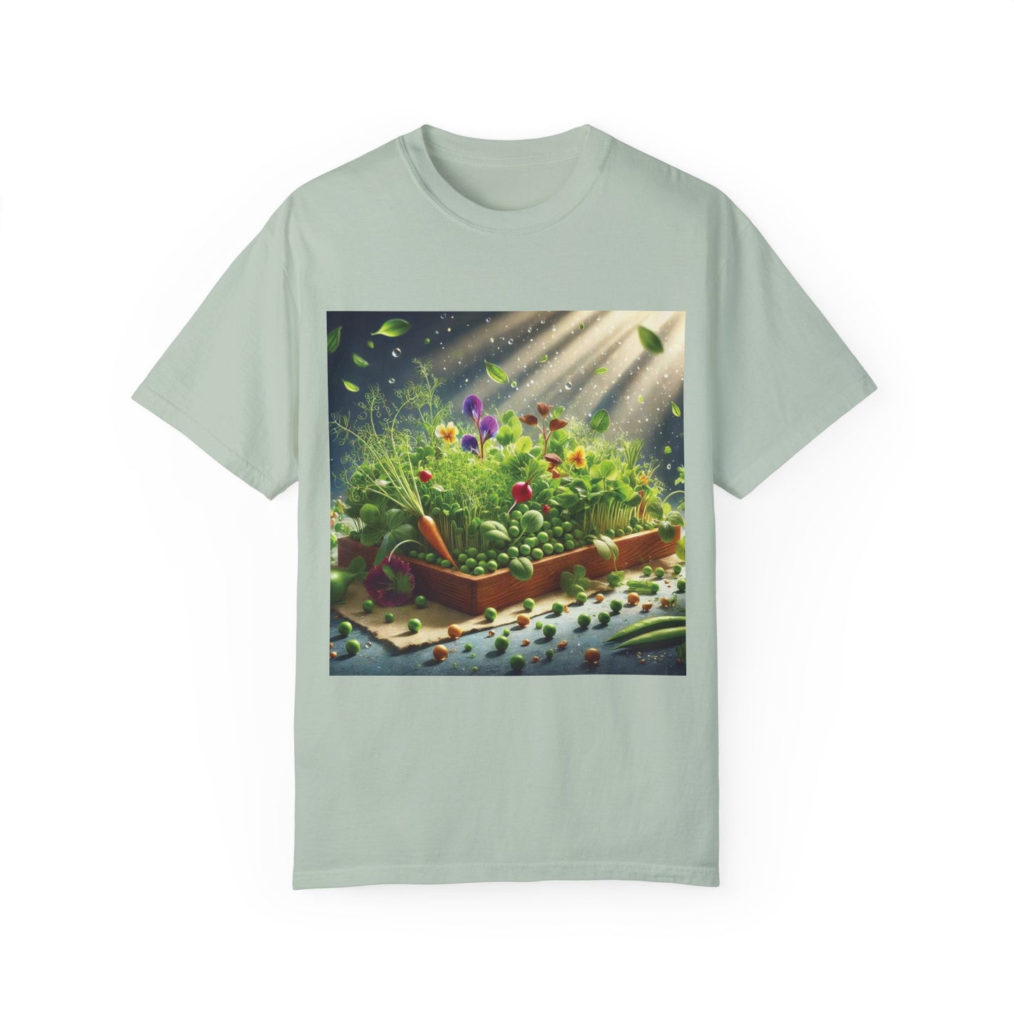 Unisex Garment-Dyed T-shirt - ArtOm_farm™ MICROGREENS