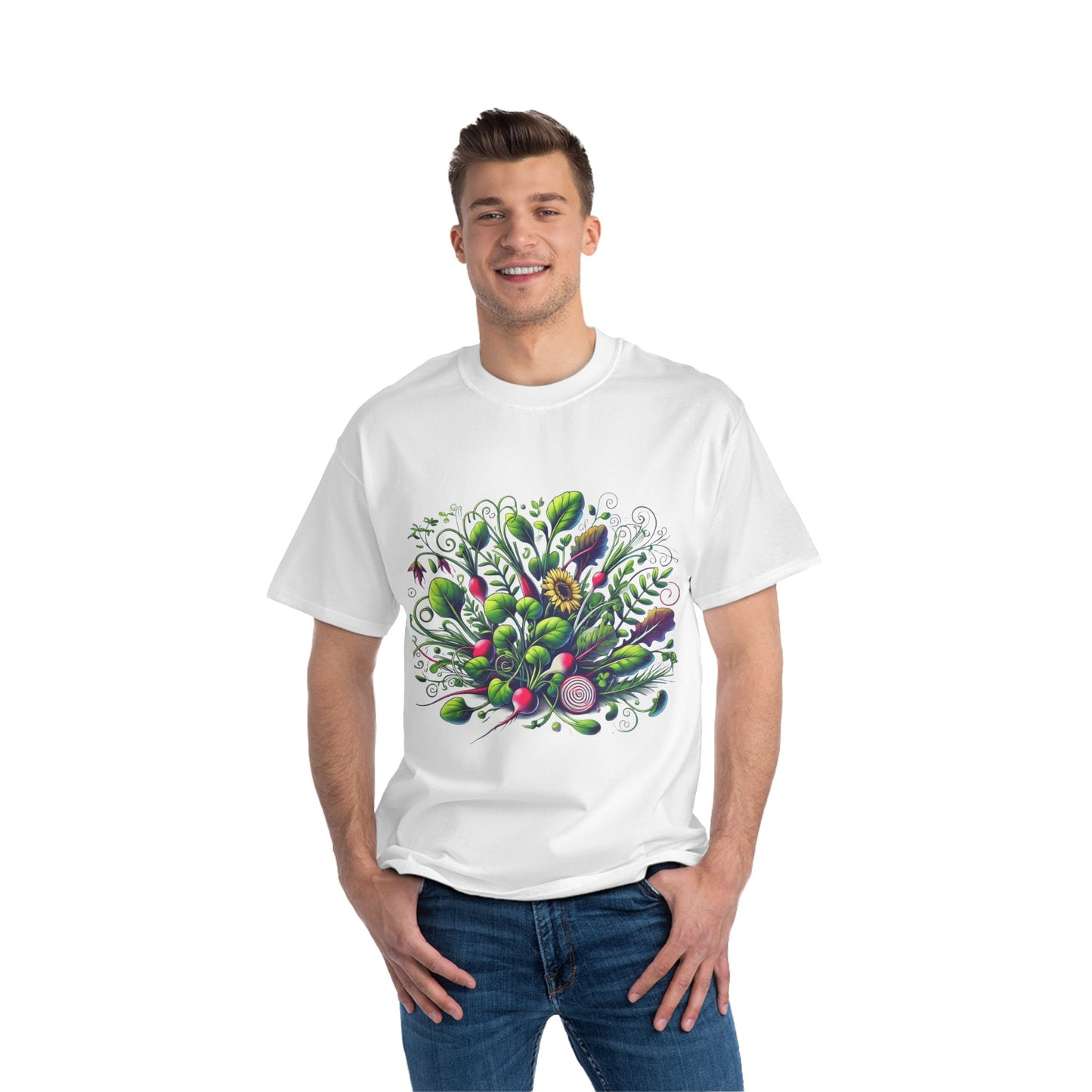 Beefy-T® Short-Sleeve T-Shirt - ArtOm_farm™ MICROGREENS