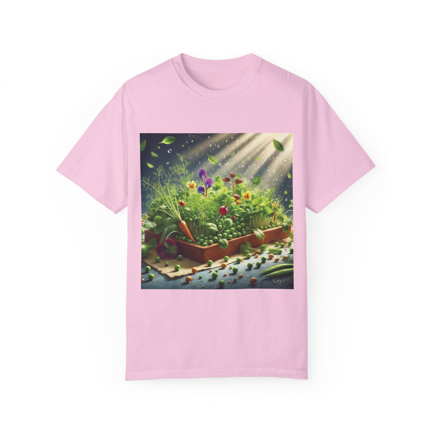 Unisex Garment-Dyed T-shirt - ArtOm_farm™ MICROGREENS