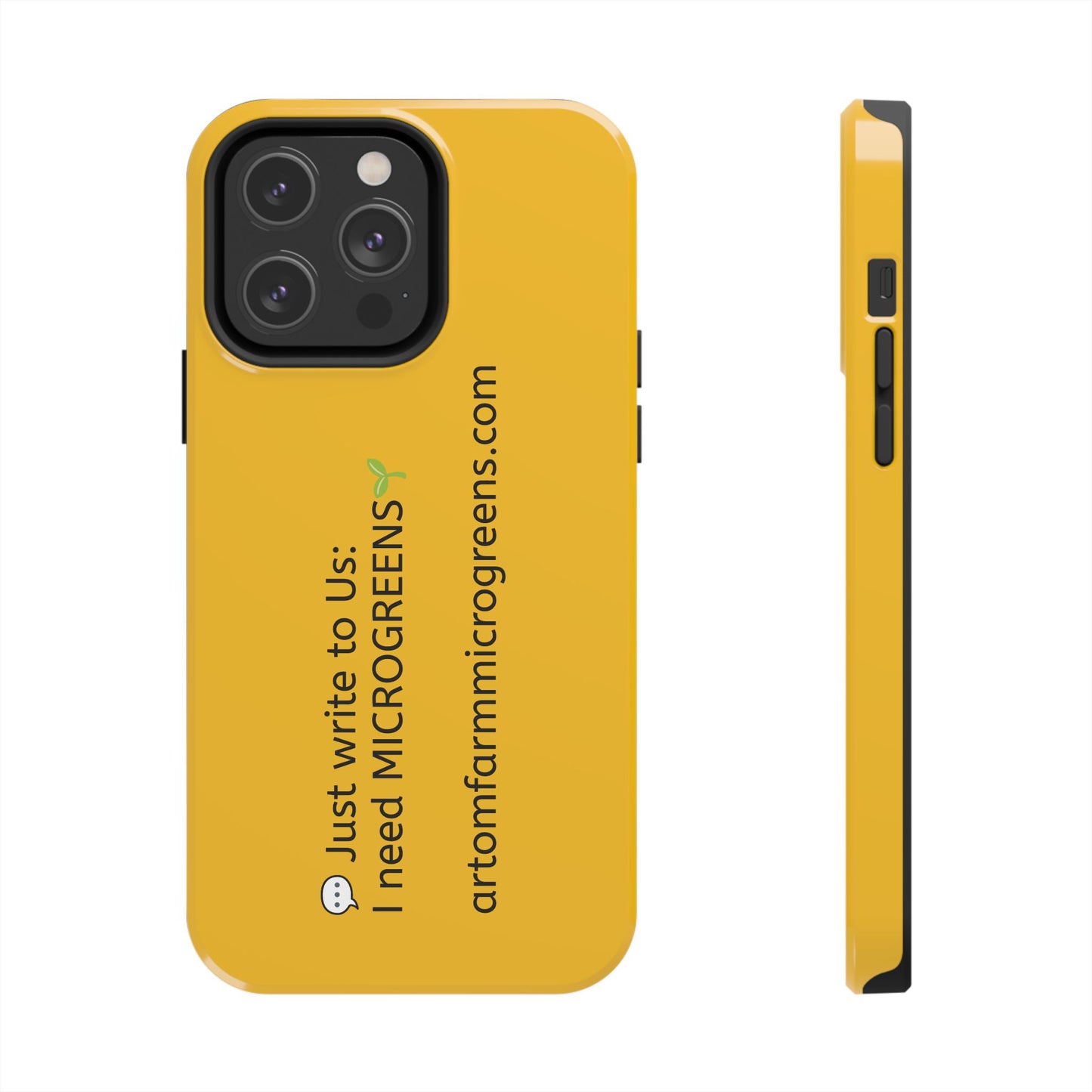 Tough Phone Cases - ArtOm_farm™ MICROGREENS