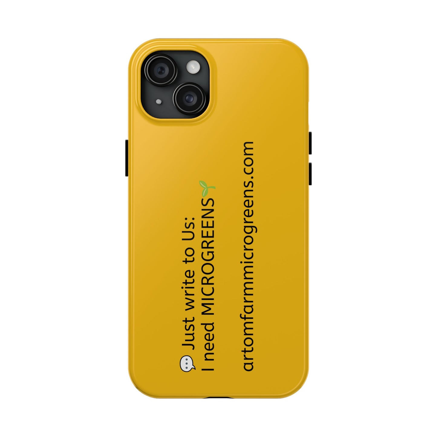 Tough Phone Cases - ArtOm_farm™ MICROGREENS
