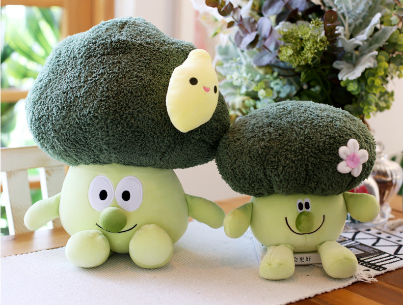 Funny Plush Cabbage Head - ArtOm_farm™ MICROGREENS
