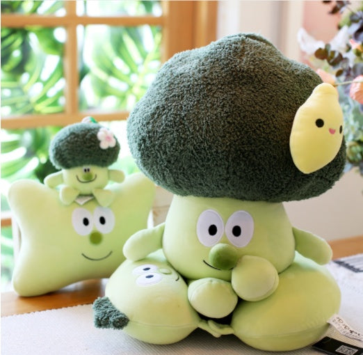 Funny Plush Cabbage Head - ArtOm_farm™ MICROGREENS