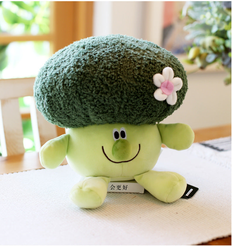 Funny Plush Cabbage Head - ArtOm_farm™ MICROGREENS