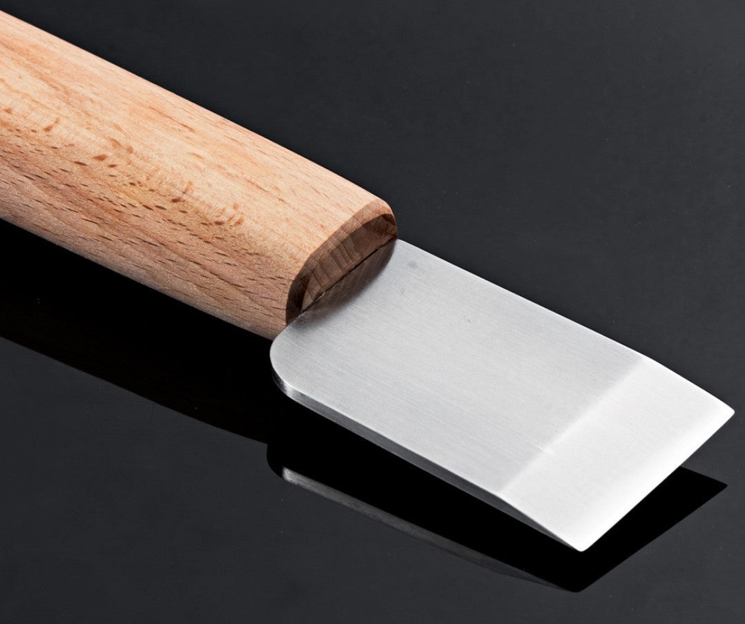 WUTA Professional Leather Cutting Knife, High Carbon Steel - ArtOm_farm™ MICROGREENS