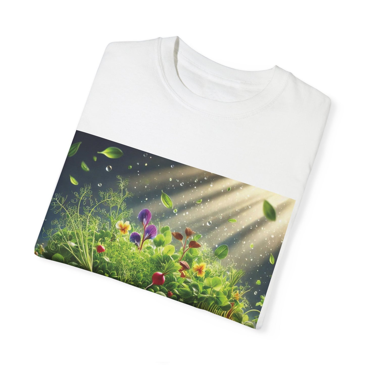 Unisex Garment-Dyed T-shirt - ArtOm_farm™ MICROGREENS