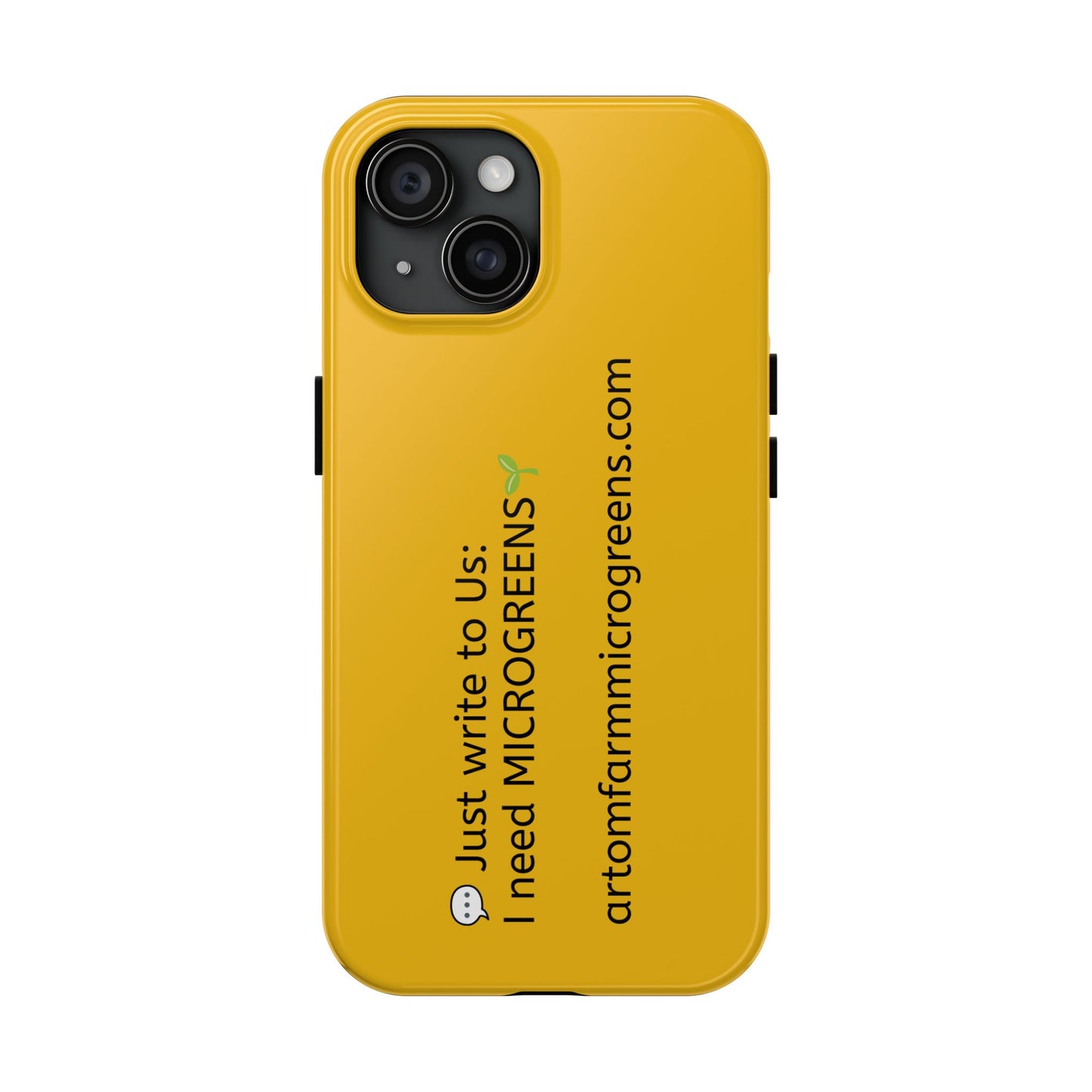 Tough Phone Cases - ArtOm_farm™ MICROGREENS