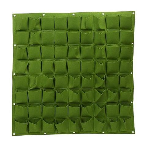 Wall Mount Hanging Planting Bags Home Supplies Multi Pockets DIY Grow Bag Planter Vertical Growing Vegetable Living Garden Bag - ArtOm_farm™ MICROGREENS