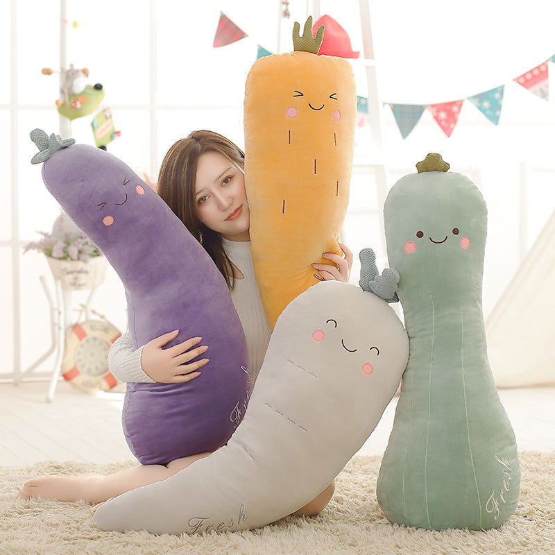 Vegetable Creative Long Pillow - ArtOm_farm™ MICROGREENS