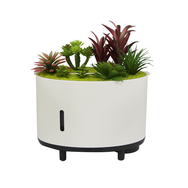 Simulation Plant Bluetooth Music Flame Aromatherapy Humidifier - ArtOm_farm™ MICROGREENS