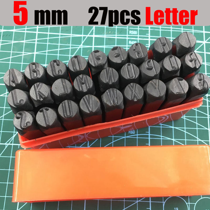 Leather Lettering Hand Embossing Tools
