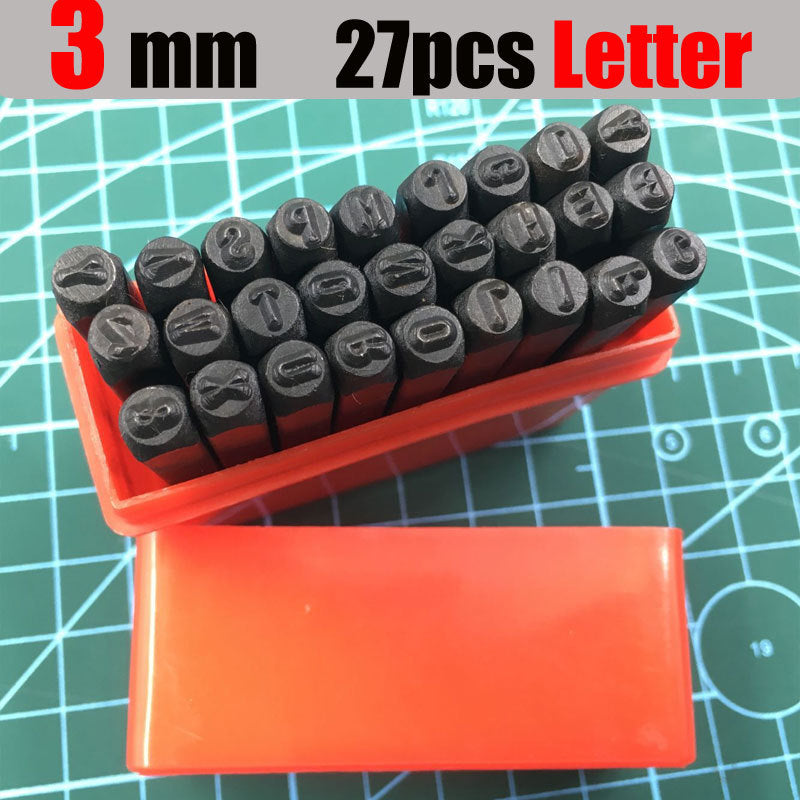 Leather Lettering Hand Embossing Tools
