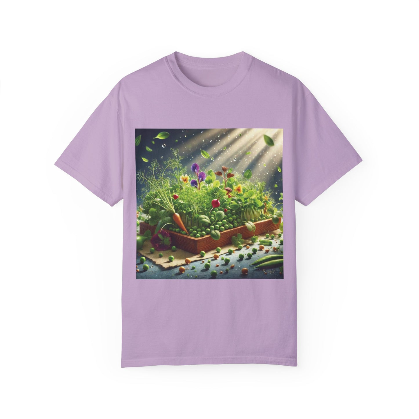 Unisex Garment-Dyed T-shirt - ArtOm_farm™ MICROGREENS
