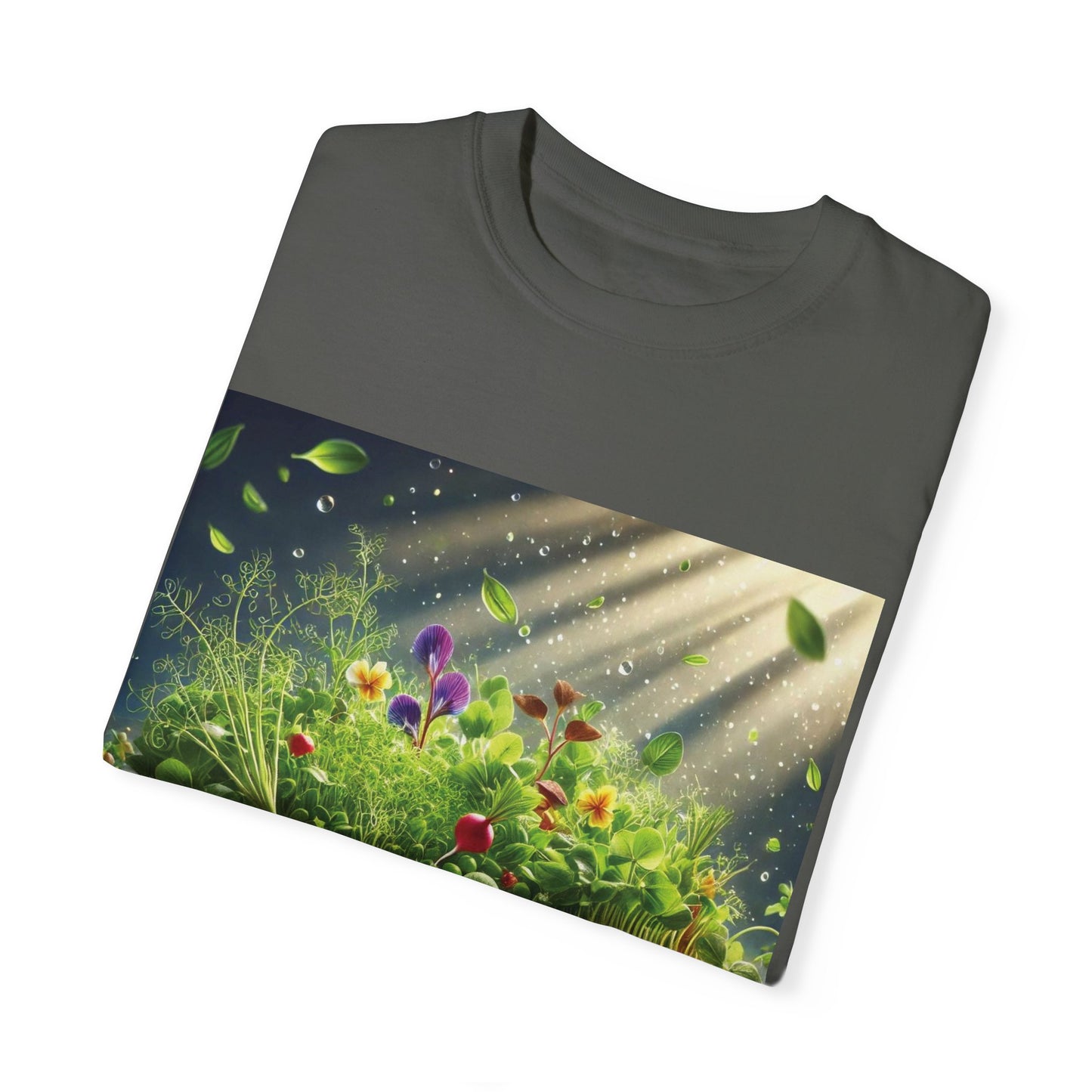 Unisex Garment-Dyed T-shirt - ArtOm_farm™ MICROGREENS