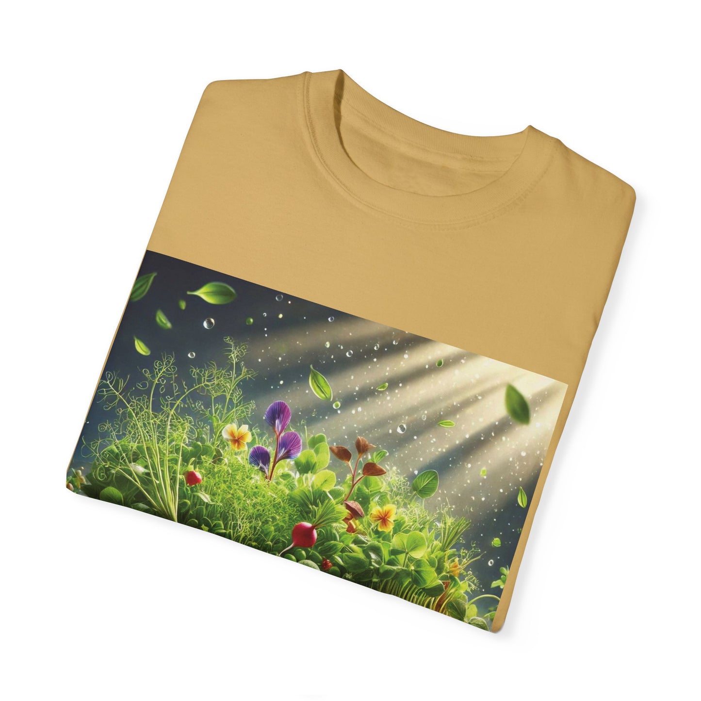 Unisex Garment-Dyed T-shirt - ArtOm_farm™ MICROGREENS