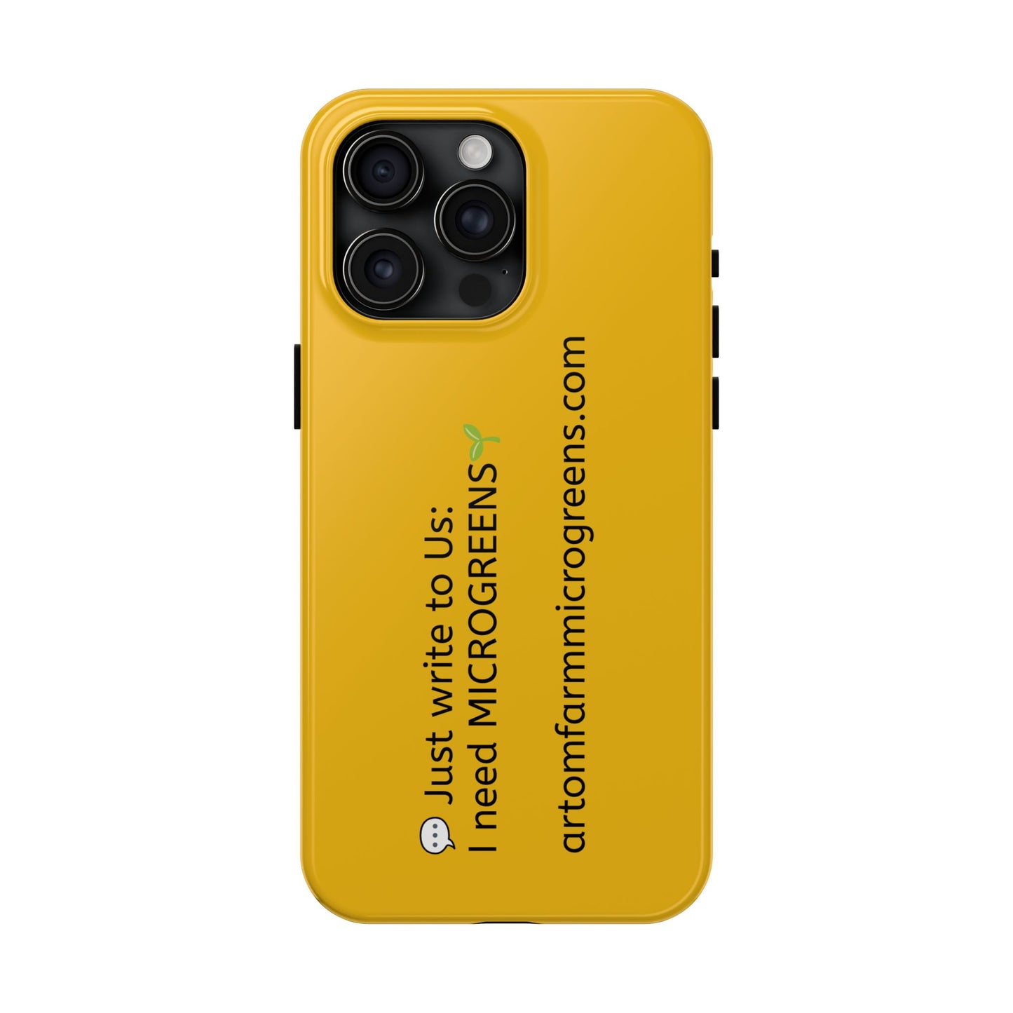 Tough Phone Cases - ArtOm_farm™ MICROGREENS