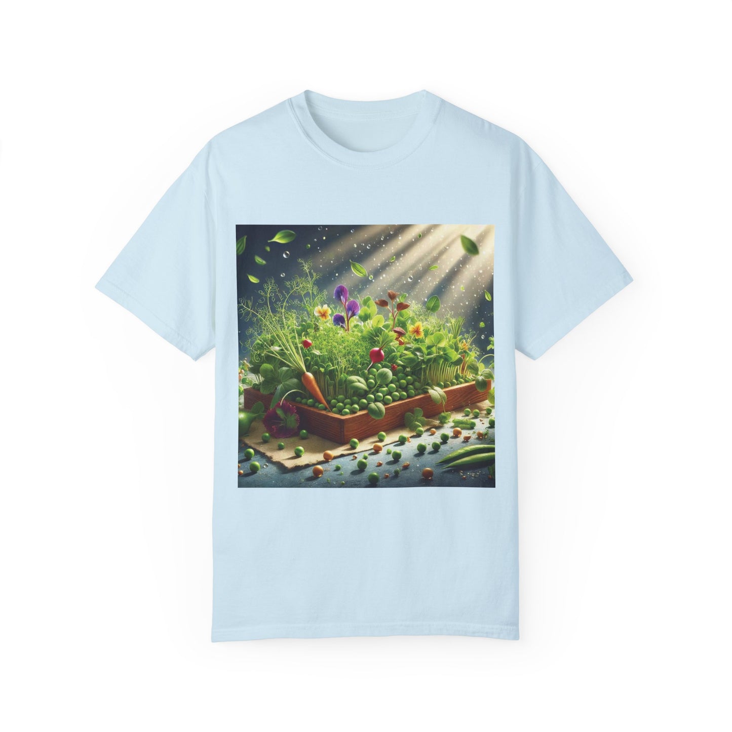 Unisex Garment-Dyed T-shirt - ArtOm_farm™ MICROGREENS