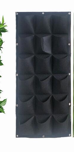 Wall Mount Hanging Planting Bags Home Supplies Multi Pockets DIY Grow Bag Planter Vertical Growing Vegetable Living Garden Bag - ArtOm_farm™ MICROGREENS
