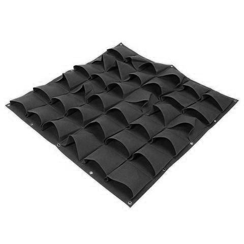 Wall Mount Hanging Planting Bags Home Supplies Multi Pockets DIY Grow Bag Planter Vertical Growing Vegetable Living Garden Bag - ArtOm_farm™ MICROGREENS