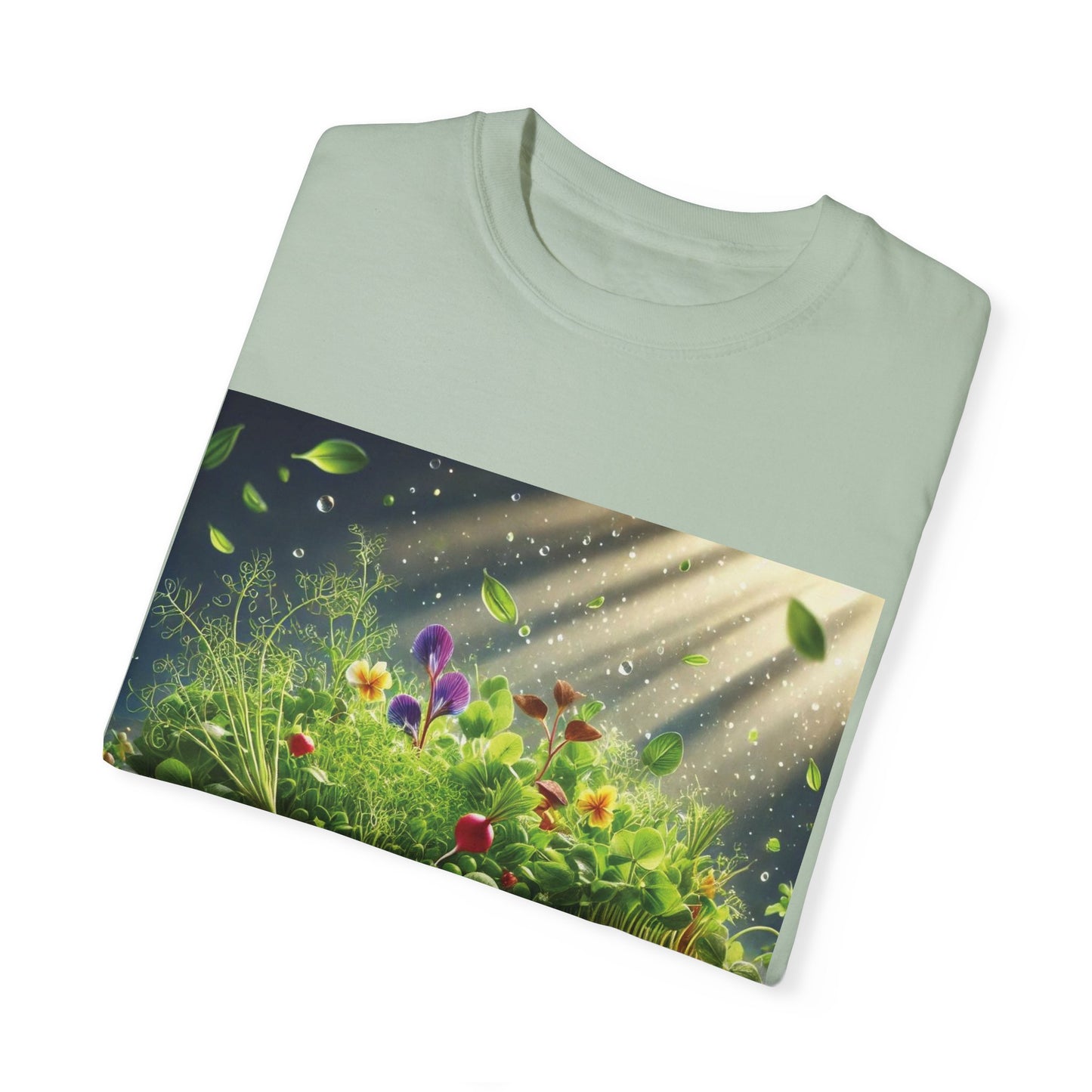 Unisex Garment-Dyed T-shirt - ArtOm_farm™ MICROGREENS
