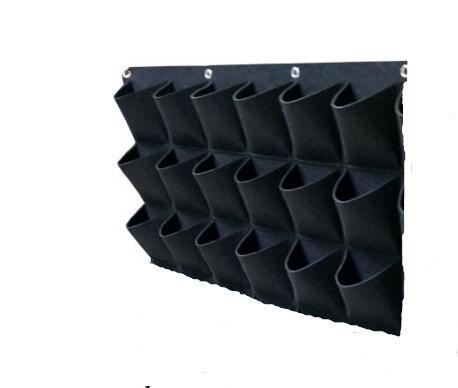 Wall Mount Hanging Planting Bags Home Supplies Multi Pockets DIY Grow Bag Planter Vertical Growing Vegetable Living Garden Bag - ArtOm_farm™ MICROGREENS