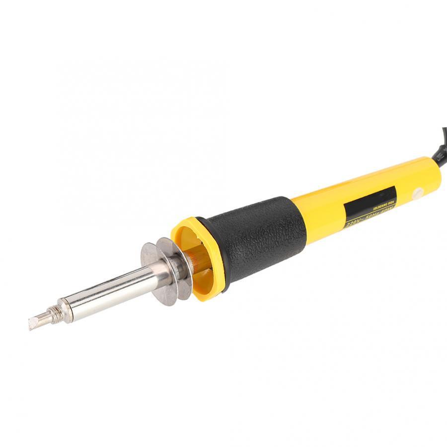 Multifunctional set: soldering iron, brass brush and tools for leather and wood