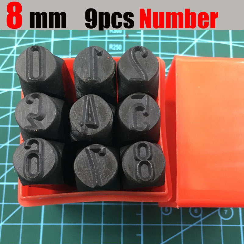 Leather Lettering Hand Embossing Tools