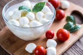 Cherry Bocconcini Mozzarella Cheese 200g - ArtOm_farm™ MICROGREENS