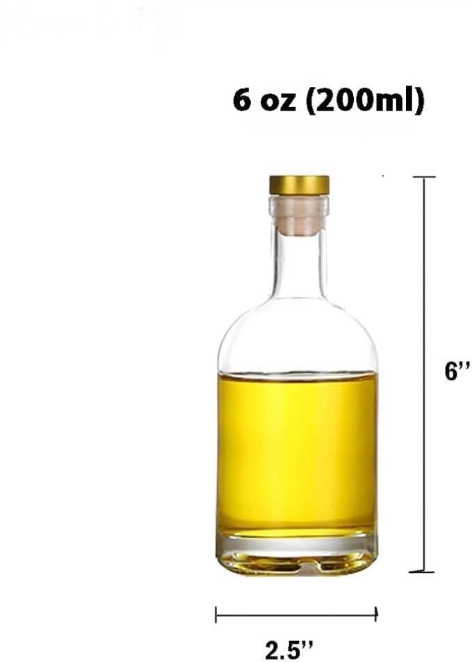 Glass Bottle with T-Top cork 200ml, 750ml
