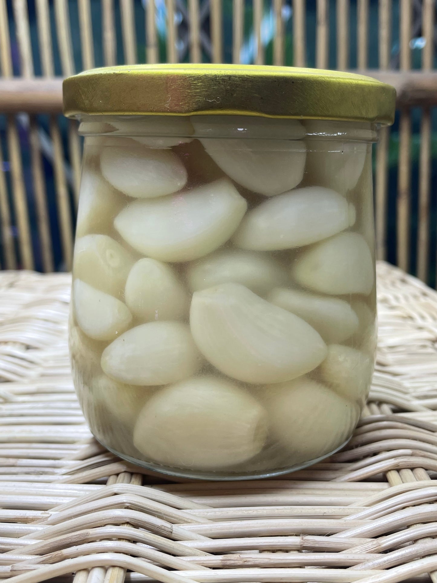 Pickled Garlic 350ml - ArtOm_farm™ MICROGREENS