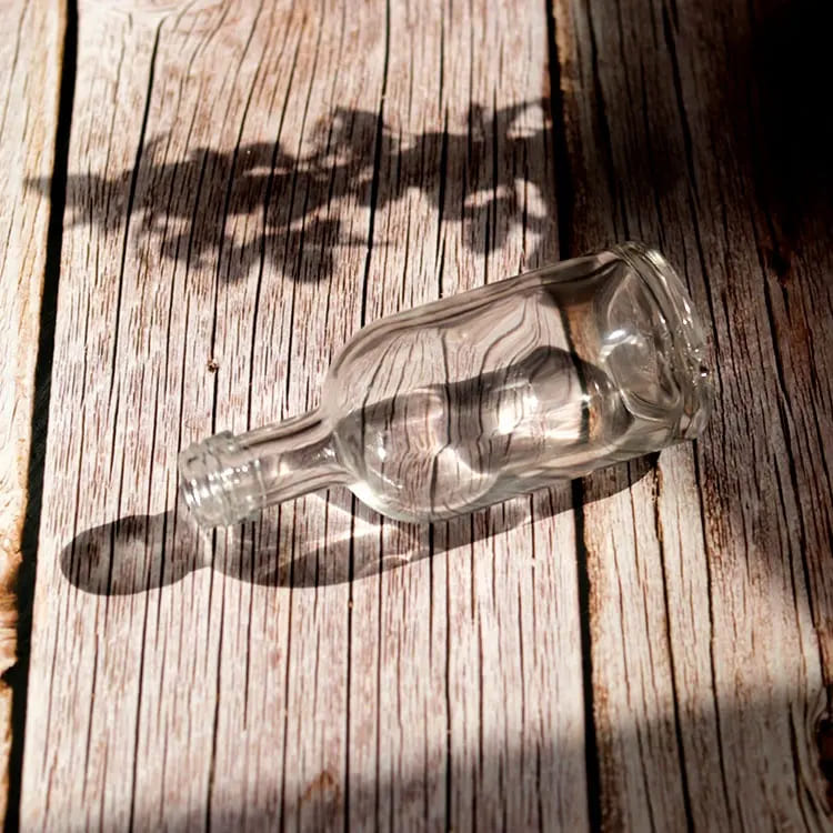 Glass Bottle with T-Top cork 200ml, 750ml