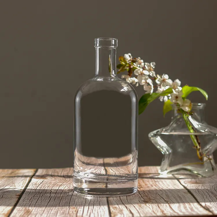 Glass Bottle with T-Top cork 200ml, 750ml