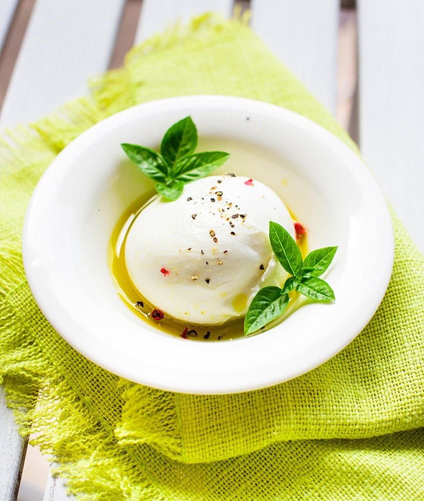 Bocconcini Mozzarelle Cheese with Truffle Mushroom 120g - ArtOm_farm™ MICROGREENS
