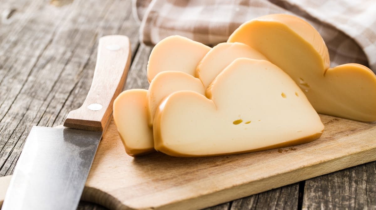 Smoked Scamorza Cheese 500g, 1kg - ArtOm_farm™ MICROGREENS