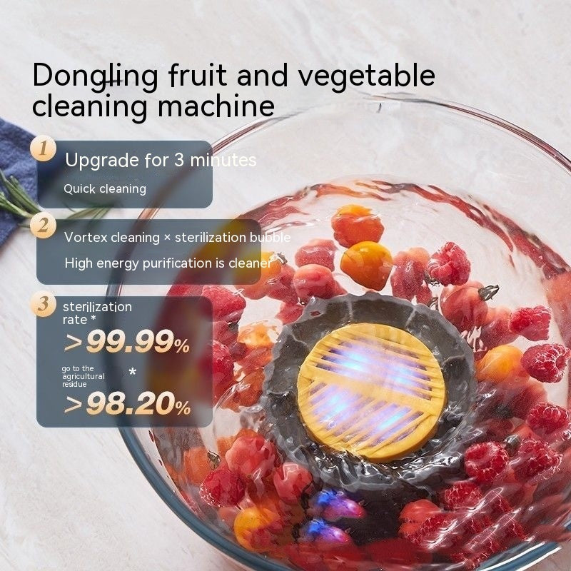 Fruit And Vegetable Washing Machine Household Food Cleaning Purifier - ArtOm_farm™ MICROGREENS