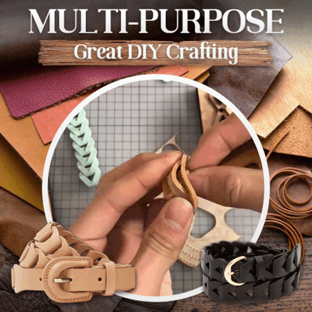 Professional Leather Cutting, Bag and Belt Making Tool Kit