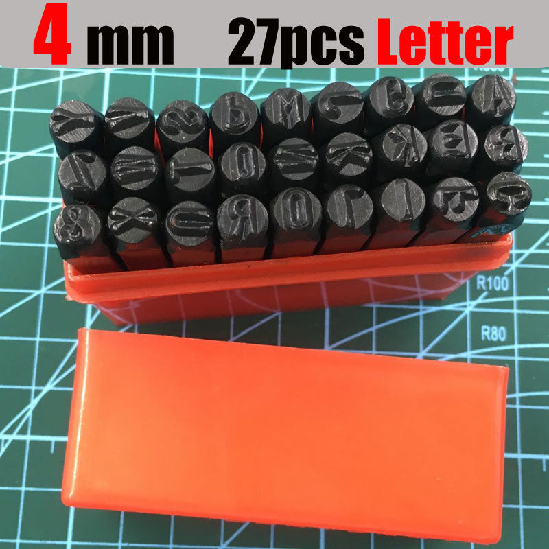 Leather Lettering Hand Embossing Tools