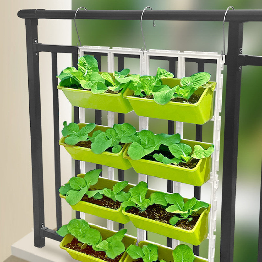 Balcony Planter with Hanging System - ArtOm_farm™ MICROGREENS