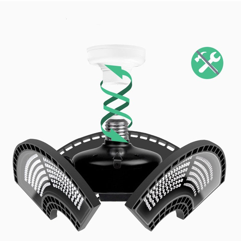 អំពូល LED លូតលាស់ជាមួយវិសាលគមក្រហមនិងខៀវ