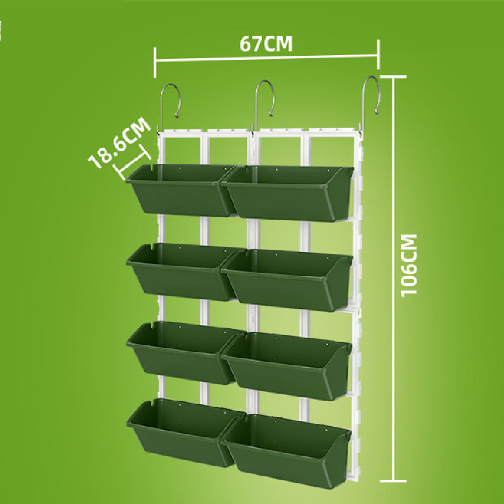 Balcony Planter with Hanging System - ArtOm_farm™ MICROGREENS