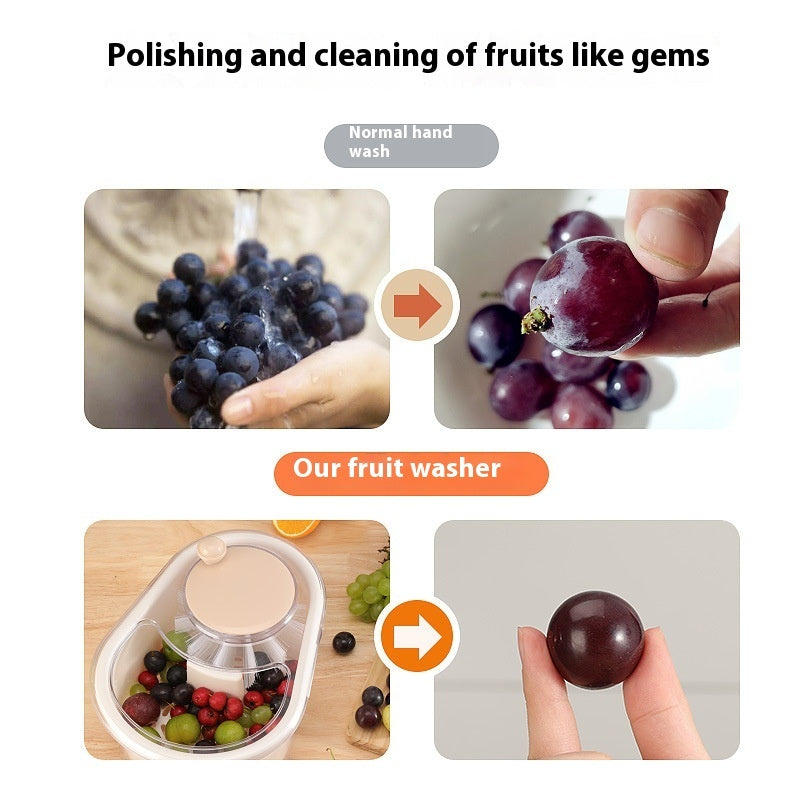 Multifunctional Fruit and Vegetable Washing Basket - ArtOm_farm™ MICROGREENS
