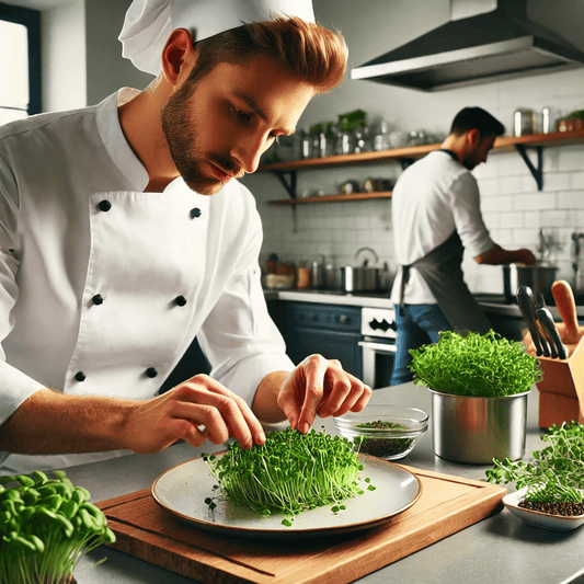 ✨ Ever wondered why microgreens are the star of every catering platter? ✨