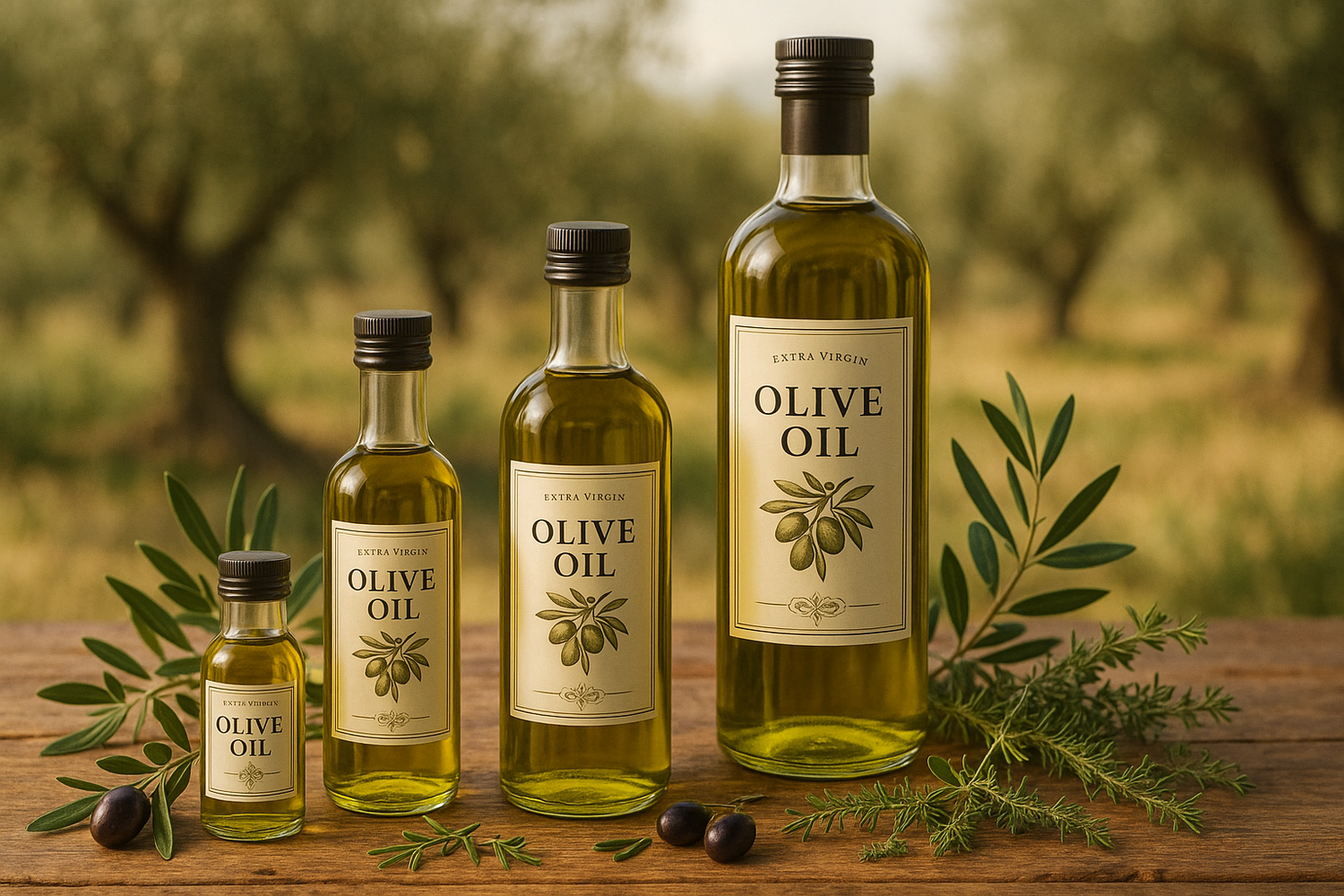 Olive Oils Collection: Pure and Premium Extra Virgin Olive Oils