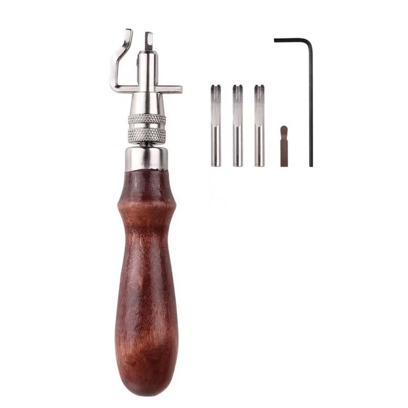 Multifunctional professional 6-in-1 tool for leather craft - ArtOm_farm™ MICROGREENS