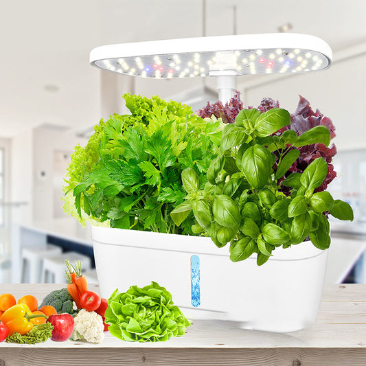 Full spectrum LED phytoflood for intelligent hydroponic growing system