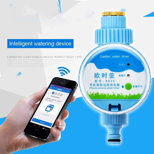 Wireless Smart Micro Irrigation System with Wi-Fi Remote Control