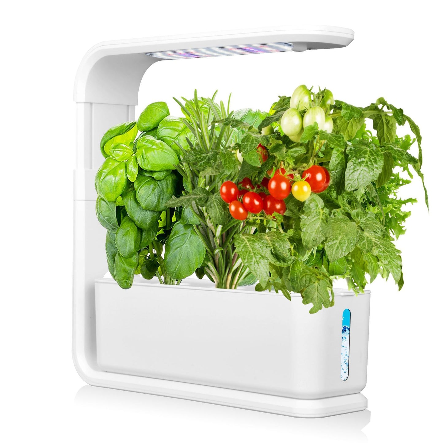 Full spectrum LED phytoflood for intelligent hydroponic growing system