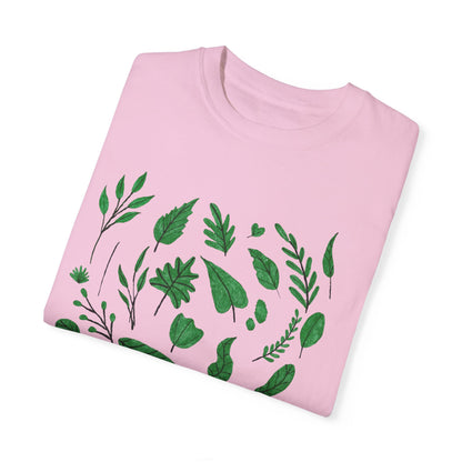 អាវយឺត Unisex Garment-Dyed T-shirt សម្រាប់ការលួងលោមទាន់សម័យ និងភាពសម្បូរបែប